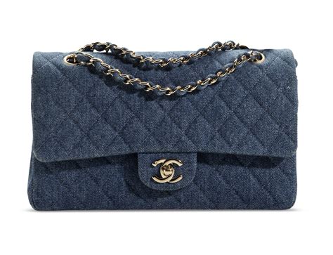 light blue chanel bag|blue jean chanel bag.